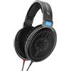 Sennheiser HD600 Cuffia Stereofonica Hi-End Dinamica Aperta, Connettore da 6,3 mm, Blu