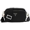 GUESS Gemma Crossbody Camera, Borsa a Tracolla Donna, Nero, Taglia Unica