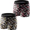 CARER Healthcare Incontinence Pregnancy Carer Confezione da 2 Boxer per Incontinenza Uomo 250 ml Capacità di Assorbimento Biancheria Intima in Cotone Morbido Traspirante Lavabile e Riutilizzabile A quadri Taglia XXL