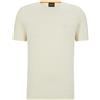 Boss Center Logo Regular Fit T-Shirt, Basic Black, S Uomo