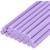 QUARKZMAN 30Pz Stick Colla a Caldo Mini 7mm x 100mm Colla a Caldo Bastoncini Piccoli Ricariche per Pistola, Viola Brillante