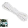 Pence & Moon Collective Cordoncino in nylon bianco per appendere quadri, 2,5 mm, per cornici e specchi, 20 m