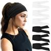 DRESHOW 6 Pezzi Donna Fasce per Capelli da Yoga Allenamento Sportivo Fasce per Capelli Accessorio per Capelli Carino