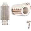 Chuancheng Spazzola volumizzante rotonda + ugelli per lisciare gli ugelli per Shark FlexStyle HD400 Series, accessori per rifinire i capelli lisci, lucidi e ricci voluminosi