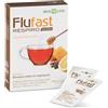 BIOS LINE Flufast Respiro Arancia, 9 Bustine Monodose di Integratore Alimentare Ideale per il Benessere delle Vie Respiratorie