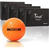 Trust Palline da golf Trust Panther - Rivestimento in uretano, morbida sensazione tattile, volo dritto, buona capacità di arresto, nucleo Big MAX per voli ampi, ottima combinazione di distanza e controllo
