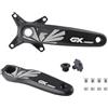 HillMiles MTB Guarnitura per Mountain Bike, pedivella/pedivella e Movimento Centrale/pedivella con Movimento Centrale e Corona dentata (Solo pedivella, 175mm pedivella)