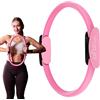 Fizyo Cerchio Pilates Ø 38 cm - Anello Magico di Resistenza con Impugnature, Accessorio Fitness per Yoga e Pilates, Rinforzo Muscolare per Cosce, Braccia e Core