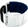 VFLUO ARMTECH™, Bracciale rifrangente/Riflettente + Fluorescente, Regolabile e Elastico, visibilità di Notte, per Moto/Motorino/Scooter/Bicicletta/Pedoni, Giallo Fluo