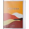 MARK'S(マークス) MARK'S 2024/2025 Taschenkalender A6 Vertikal, Mountain // Arancione