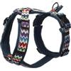 Flamingo Cane Pettorina Forma a Y Nusa Penida Azzurro S 34-62cm 44-60cm 20mm