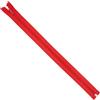 Aerzetix - Set di 8 Cerniere Lampo a Spirale N°5 40cm separabili con cursore - in Metallo Nylon Poliestere - Colore Rosso - per Cucito Artigianato creazioni Tessili