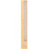 HOME DECO FACTORY - LT6844 - Lampada con Sensore di Movimento Effetto Legno - Illuminazione Automatica a Batterie - Design Moderno per Corridoi e Scale - Materiale Plastica ABS - Marrone - Standard