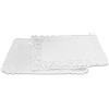 ALGON | Vassoio monouso 18/U per servire alimenti - Vassoio monouso rettangolare biondo 22x28 ideale per feste, eventi e catering con design robusto e pratico
