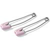 Prym 086102 - Aghi di sicurezza per bambini, 55 mm, colore: Rosa