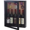 BECTSBEFF Scatola per ombre, extra large, 40,6 x 51,6 cm, con porta magnetica, per matrimoni, militari, biglietti commemorativi per animali domestici, colore nero