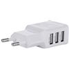 Zerone Caricabatterie da Muro, Caricatore da Tavolo Caricabatterie da Tavolo Caricabatterie Rapido da 3 Porte USB per Tablet e Smartphone