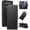 Yunubeyii Cover Libro per Xiaomi Redmi Note 15 Pro+ 5G/Poco M8 Pro - [Blocco RFID] Luxury PU Leather Portafoglio Card Holder Magnetic Phone Custodia con Kickstand, Cover Protettiva Antiurto, Nero