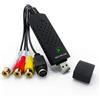TechSide Convertitore VHS contatti Dorati | Analogico Digitale | Compatibile con Windows 11 + Nuovo Software 2024 | USB 2.0 Audio/Video Grabber Capture| Converti in Formato Digitale Le Vecchie VHS