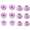 Rhinenet Cuscinetti per auricolari Beats Studio Buds + gommini per orecchie, in silicone di alta qualità, antiscivolo, di ricambio, adatti alla custodia di ricarica, 6 paia S/M/L (viola pietra)