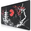 TITANWOLF Tappetino per Mouse XXL 1200 x 600 - Office Mousepad - Controllo preciso del Mouse migliora la velocità e la precisione - Tenuta Stabile - Lavabile - Sottomano per Ufficio e casa