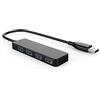 baolongking - Hub USB a 4 porte ultra sottile, portatile, USB Splitter per iMac Pro, MacBook Air, Mac Mini/Pro, Surface Pro, Notebook PC, laptop, unità flash USB e HDD mobile