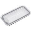 BIAREN Copertura per luce della targa posteriore per Fiat 500 Abarth 500 (2007-2022) 51800482