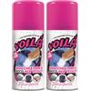 Ebano Voilà Smacchiatore Istantaneo a Secco Spray per Tessuti - 2 x 200 ml