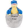Zappi Co Peluche Morbido e Cuddly per Bambini - Parte della Collezione di Animali Safari, Perfetto per i Bambini (T-rex Hatching Dino)