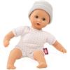 Götz 2320556 Muffin da vestire bambola - bambola alta 33 cm con occhi azzurri assonnati, senza capelli con cappello - bambola dal corpo morbido a partire da 18 mesi