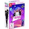 PLAION Let's Sing 2025 Versione Tedesca (+ 2 Mic) (Nintendo Switch)