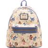 Loungefly Disney Lilo e Stitch Hula Dance Mini Zaino, Multicolore, Taglia unica, Hawaiano