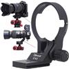 iShoot Anello di montaggio per treppiede Collare per obiettivo compatibile con Sony LA-EA5 Adattatore convertitore, Porta Staffa di Supporto per Lenti è Arca-Swiss Fit Piastra a Sgancio Rapido