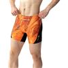 MY KILOMETRE Costume da Bagno Uomo Boxer - Corte Jammer Nuoto con Coulisse Cloro-Resistente e Asciugatura Rapida, per Surf e Allenamenti