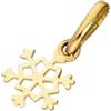 Sayers London Ciondolo Charm a fiocco di neve in Oro 9kt