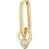 Brosway Orecchino Singolo Donna in Acciaio e Cristalli | Collezione CHAKRA - BHKE114