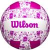 Wilson Pallone da Volley STAMP, Viola/Bianco