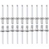 DTGN 5mm x 8mm (DxL) Ciechi Rivetti - 50pz - Buono per Macchine Unione - 304 Inossidabile Acciaio Cupola Aperto Fine Rivetto
