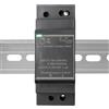 GAOUTO Alimentatore su Binario 24V: 24V CC 30W 1,5A, Alimentatore su Binario HDR-30-24, Alimentatore su Binario DIN, Trasformatore su Binario DIN per Sistema di Automazione Industriale