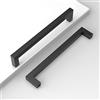Amerdeco 15 pezzi Maniglie per Mobili da Cucina Nero Maniglie cucina Distanza fori 192 mm armadietti in acciaio inossidabile per mobili da cucina maniglie per mobili per ante da cucina