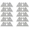 wolfcraft 10 Lame professionali trapezoidali 0.65 x 52 mm, 4313000, lame sostitutive