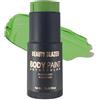 Beauty Searcher Stick di pittura per il corpo del viso, Stick di pittura per il corpo del trucco del viso a base di olio pigmentato e non tossico per le feste in costume di Halloween Cosplay SFX Makeup (#Verde)