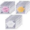 Beauty Searcher Set di maschere per labbra in cristallo di collagene, 3 tipi 15 pezzi cerotti per labbra idratanti e nutrienti Anti rughe Maschere gel idratanti antietà Cura della pelle