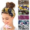 Kavya Fasce Capelli Donna Largo Elastico Morbido Estate Boho Stampa Accessori Sportiva Yoga Bandana Donna Multicolore (multicolore-2)