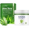 Huahuanghui Unguento al Muschio Plus da 100 g + 1 Maschera Viso all'Aloe Vera Idratante | Unguento al Muschio per le Rughe del Viso Vincitore del Test, Crema alMuschio per le Rughe delViso, UnguentoalMuschio
