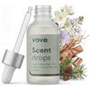 Vove Nordic Dawn - Olio profumato per bucato con pipetta di vetro, gelsomino e vetiver, esaltatore di fragranza, ideale per palline asciugatrici, ipoallergenico, profumo di muschio biodegradabile