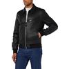 Schott NYC Lcmayfair - Giacca in pelle da uomo, Nero, L