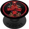 Marvel PopSockets Marvel Deadpool Wade Wilson Icon Supporto e Impugnatura per Smartphone e Tablet