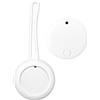 XOOPAR Android Smart Tracker - Tracker tipo AirTag, compatibile con l'app Google e Apple Find My, localizzatore Bluetooth con portachiavi per chiavi/portafogli/valigie/borse