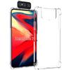 USTIYA Caso per ASUS Zenfone 8 Flip/Zenfone 7 Caso Trasparente TPU Quattro Angoli Copertura Protettiva Trasparente Soft funda